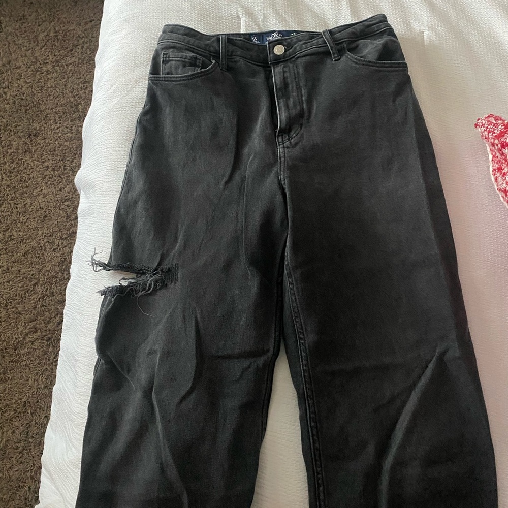 Hollister high waist dad jeans size 5/27